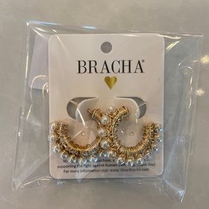 Bracha Harlow Pearl Hoops